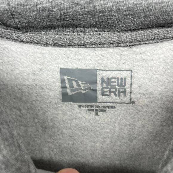 CHICAGO CUBS Hoodie Adult XL NEW ERA Fly the W Flag MLB Fleece Sweatshirt Gray - Picture 5 of 16